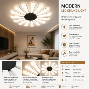 Flower LED Ceiling Light
