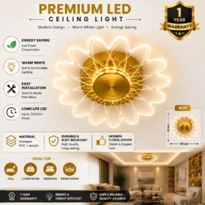 Floral LED Light