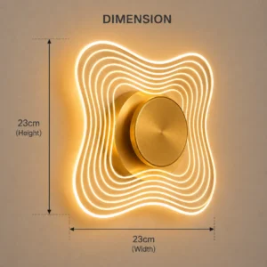 Wave LED Wall Light