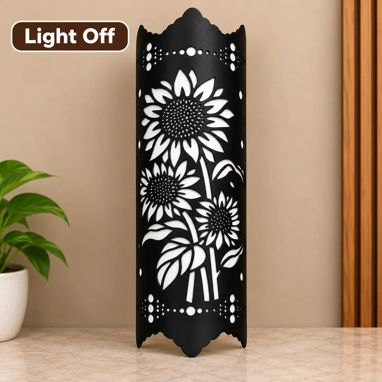 7 Color Changing Sunflower Wall Lamp - Image 7