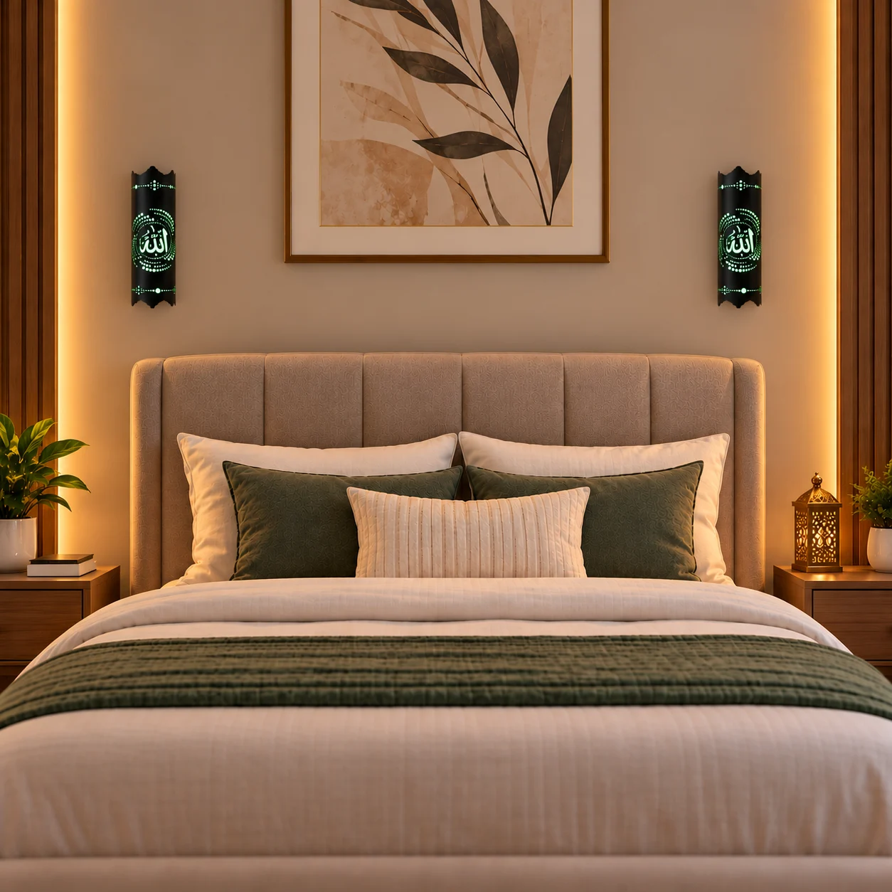 7 Color Changing Islamic Wall Lamp - Image 5
