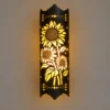 7 Color Changing Sunflower Wall Lamp - Thumbnail Image 2