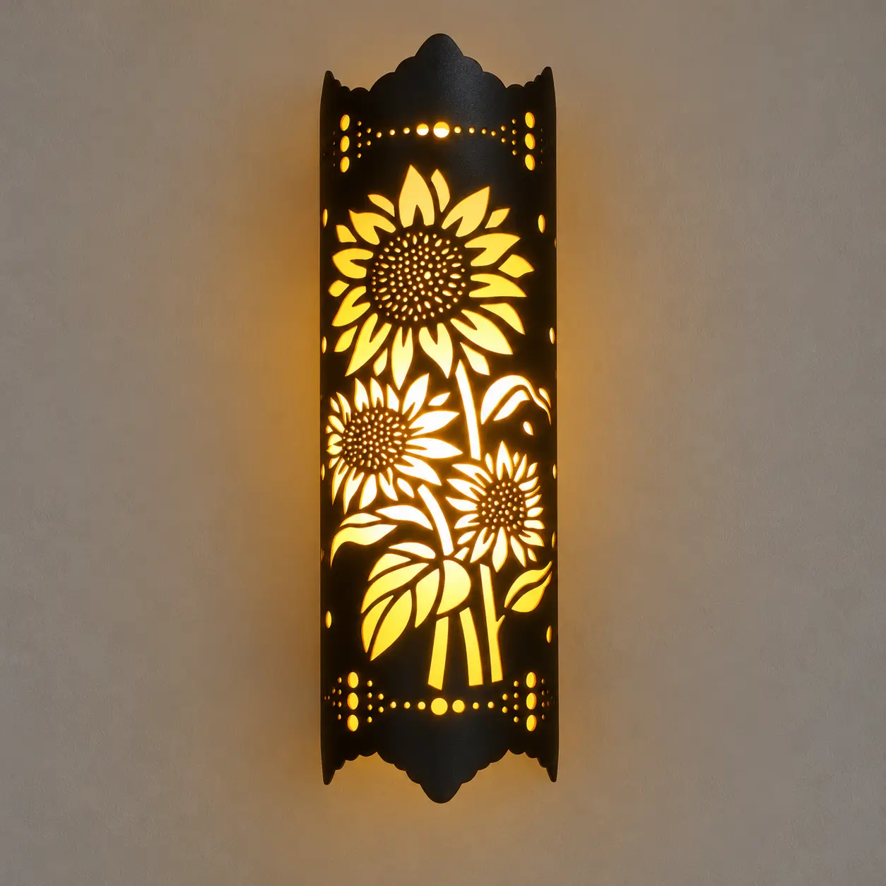 7 Color Changing Sunflower Wall Lamp - Image 2