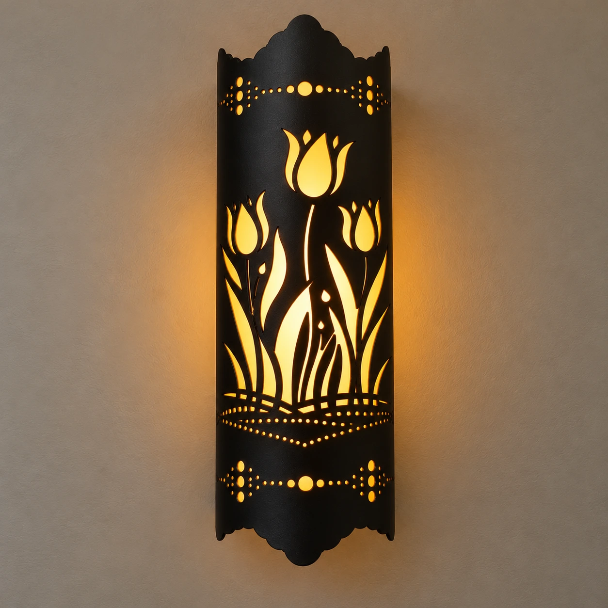 7 Color Changing Tulip Wall Light - Image 2